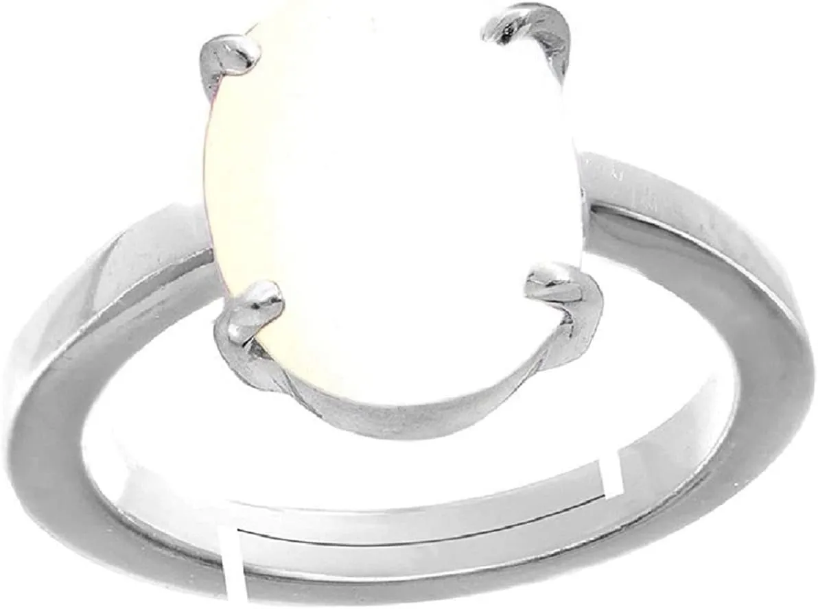 10.25 Ratti 9.43 Carat Opal Stone Ring Certified Natural AA   Quality White Astrological Australian Opal Loose Gemstone, Loose Gemstone, Opal