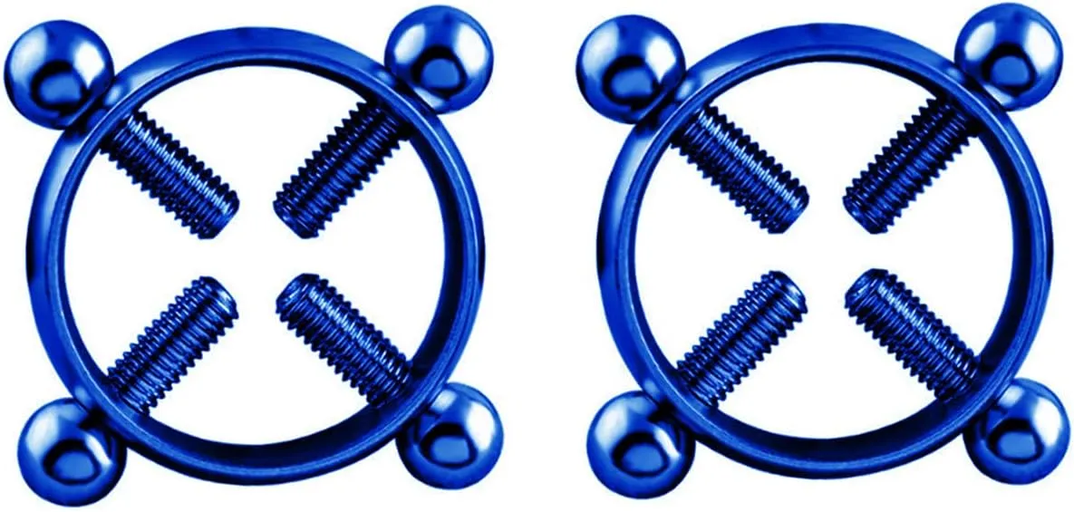 2pcs Fake Nipple Rings For WomenSurgical Steel Nipple Rings Cubic Zirconia Body Jewelry Shield Barbell Ring Bar Body Jewelry For Women