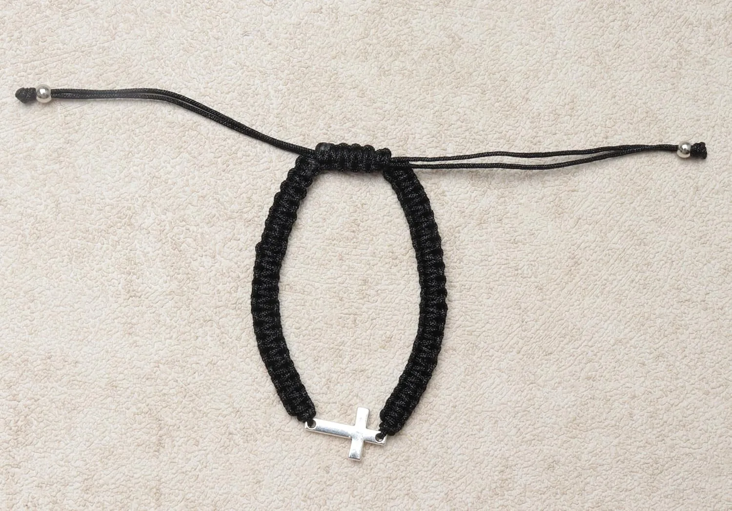 6 Pcs Friendship Bracelets with Cross Bulk Adjustable Jesus Christian Lucky String Handmade Braided Wristband Bracelet for Women Men Easter Baptism
