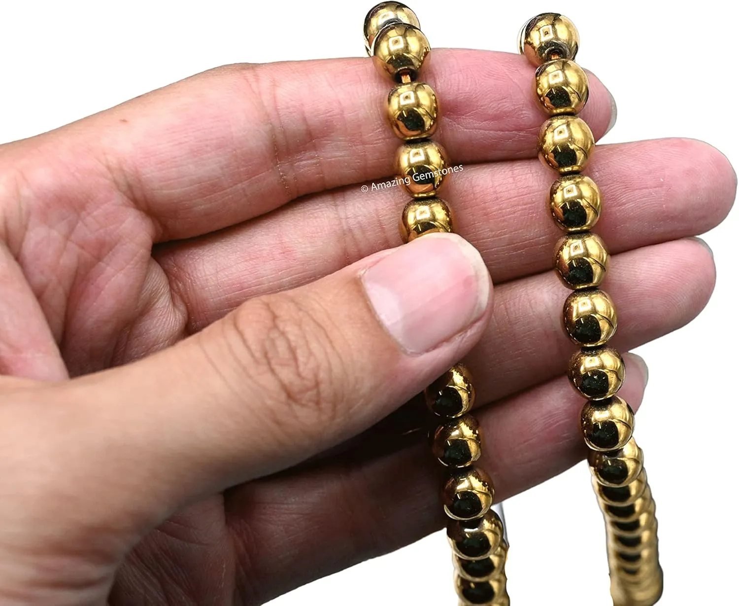 Amazing Gemstone Japa Mala 108 Prayer Beads Necklace and Wrist Mala Bracelet for Meditation