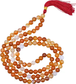 Amazing Gemstone Japa Mala 108 Prayer Beads Necklace and Wrist Mala Bracelet for Meditation