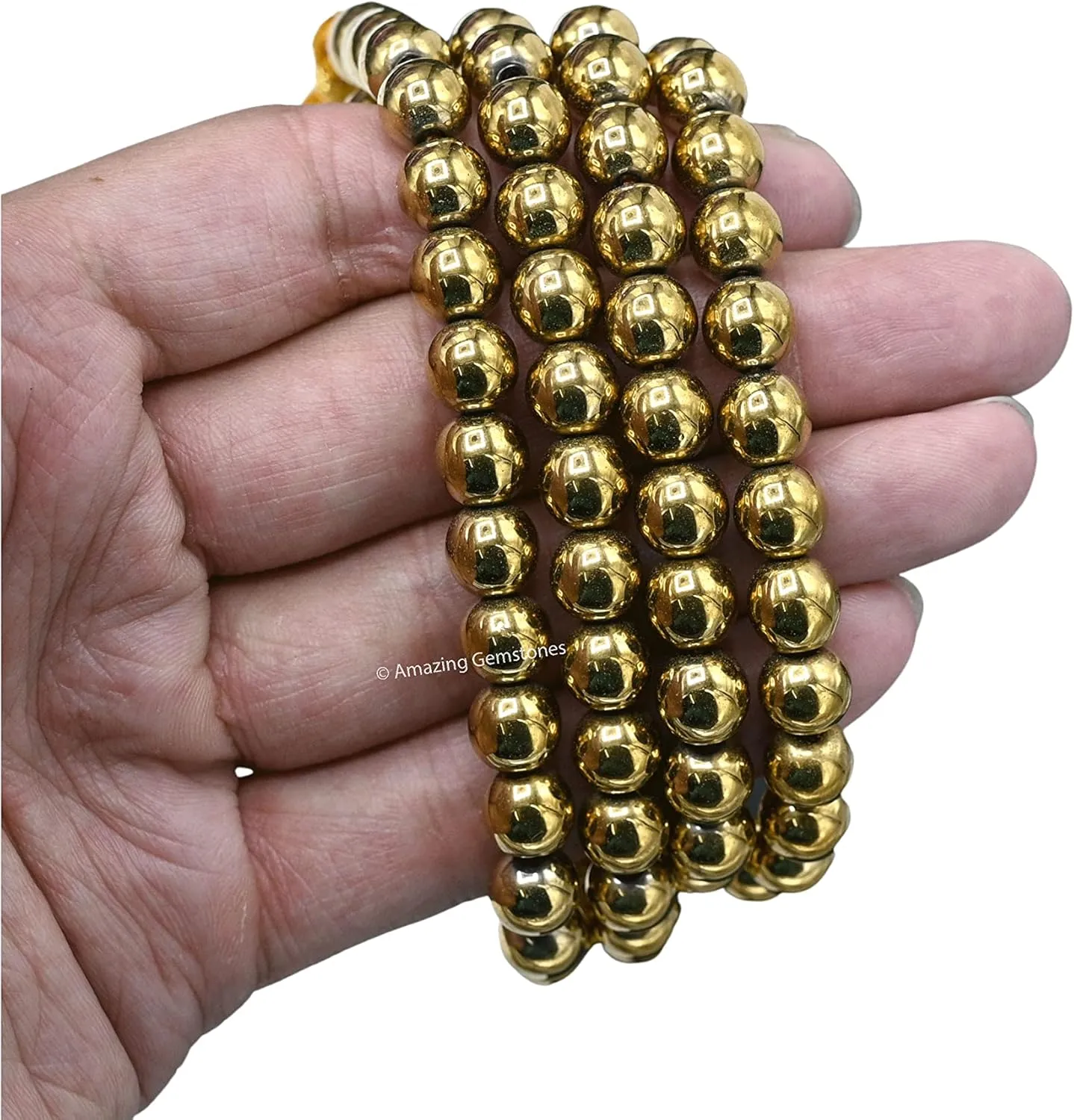 Amazing Gemstone Japa Mala 108 Prayer Beads Necklace and Wrist Mala Bracelet for Meditation