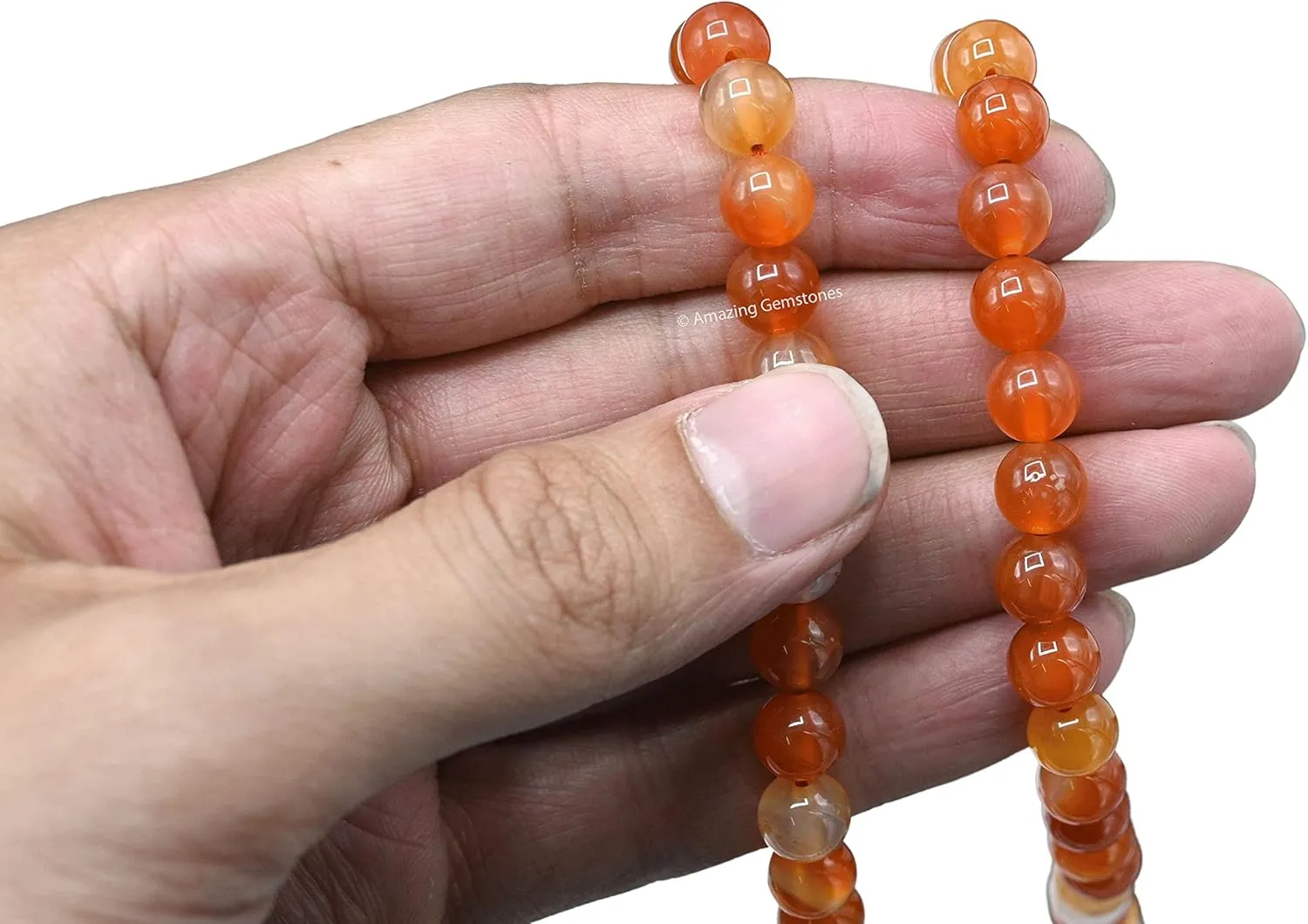 Amazing Gemstone Japa Mala 108 Prayer Beads Necklace and Wrist Mala Bracelet for Meditation
