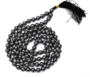 Amazing Gemstone Japa Mala 108 Prayer Beads Necklace and Wrist Mala Bracelet for Meditation