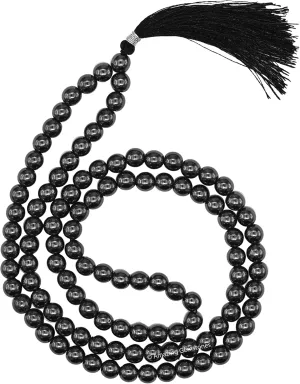 Amazing Gemstone Japa Mala 108 Prayer Beads Necklace and Wrist Mala Bracelet for Meditation