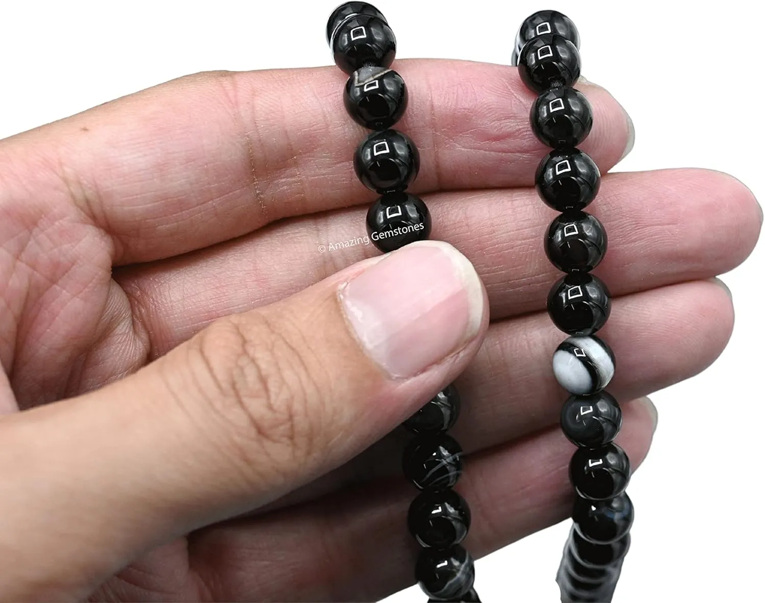 Amazing Gemstone Japa Mala 108 Prayer Beads Necklace and Wrist Mala Bracelet for Meditation