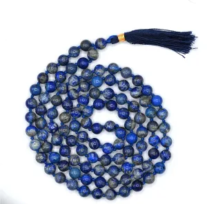 Amazing Gemstone Japa Mala 108 Prayer Beads Necklace and Wrist Mala Bracelet for Meditation