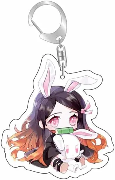 Anime Keychains,Cute Kawaii Acrylic Keychains Set for Backpacks,Gifts for Women Men Boys Girls