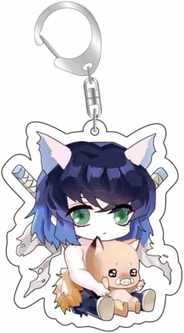 Anime Keychains,Cute Kawaii Acrylic Keychains Set for Backpacks,Gifts for Women Men Boys Girls