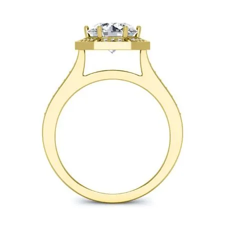 Anise - Round Lab Diamond Engagement Ring (IGI Certified)