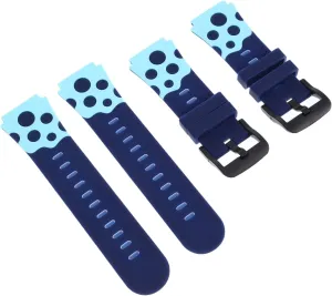 ARTIBETTER 2 Pcs Boys and Girls Wrist Belt Silicone Watch Straps for Boys Girls Comfortable Breathable Easy Install Remove Creative Design