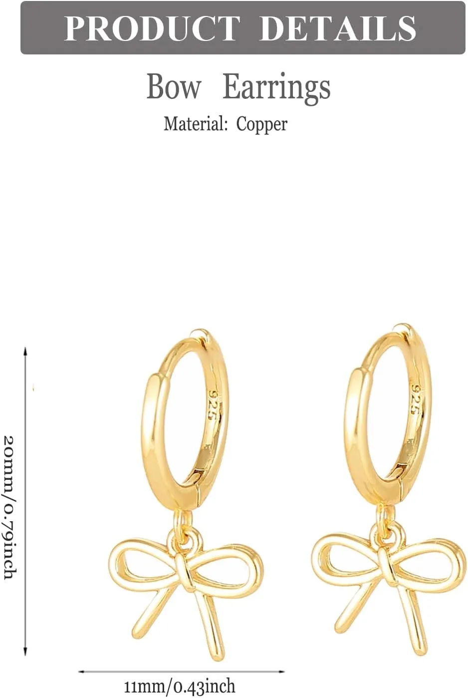 Bow Earrings for Women Pearl Bow Hoop Earrings Gold Silver Drop Dangle Earrings Trendy Bow Pearl Jewelry for Wedding Party