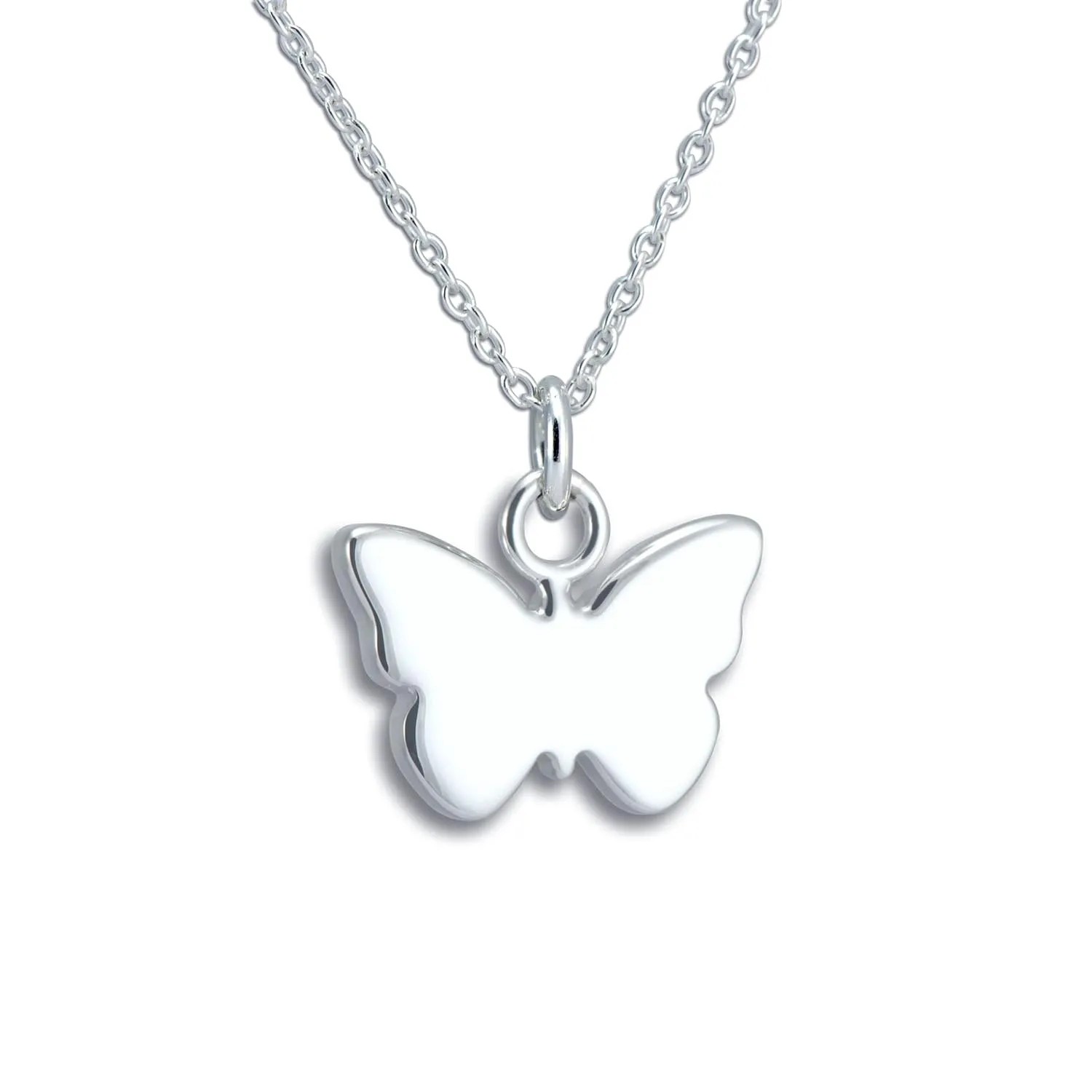 Butterfly Necklace in Sterling Silver