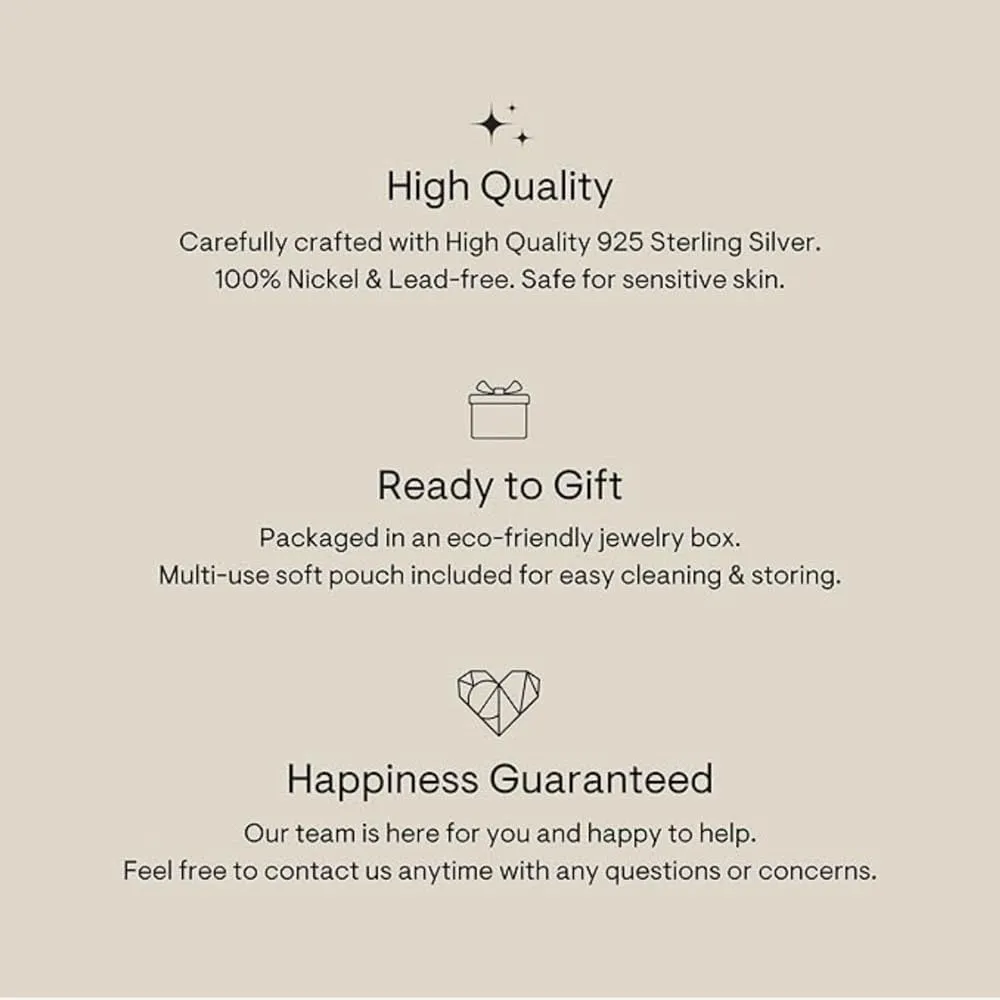 CAITLYNMINIMALIST 18K Gold Plated Dainty Birthstone Charm Mini Gemstone Pendant Gift for Women