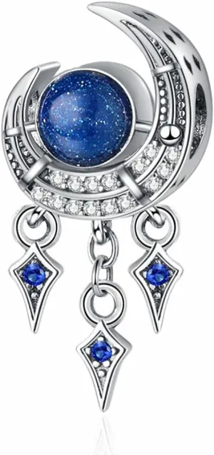 Charm for Bracelets and Necklaces, Heart Animals 925 Sterling Silver Bead Celestial Sun Moon Star Charms Jewelry Gift for Women Girls