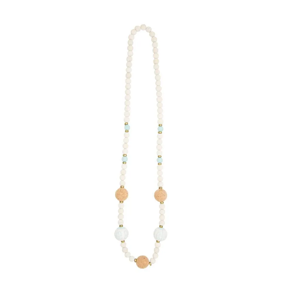 Cork Bead Necklace