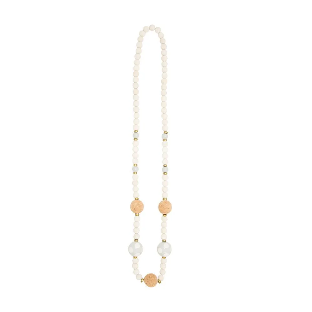 Cork Bead Necklace