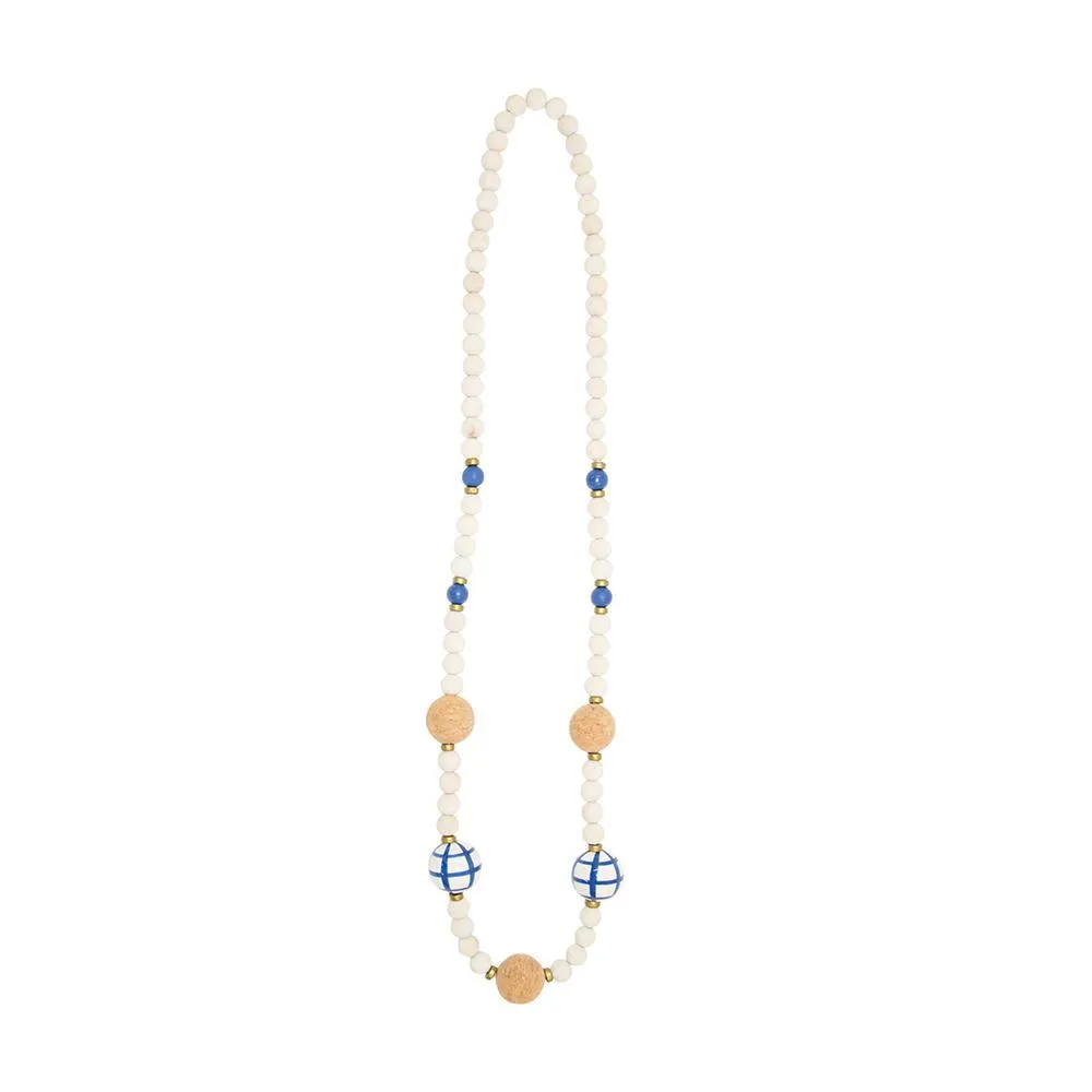 Cork Bead Necklace