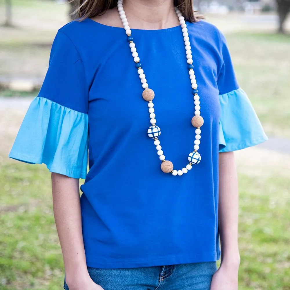 Cork Bead Necklace