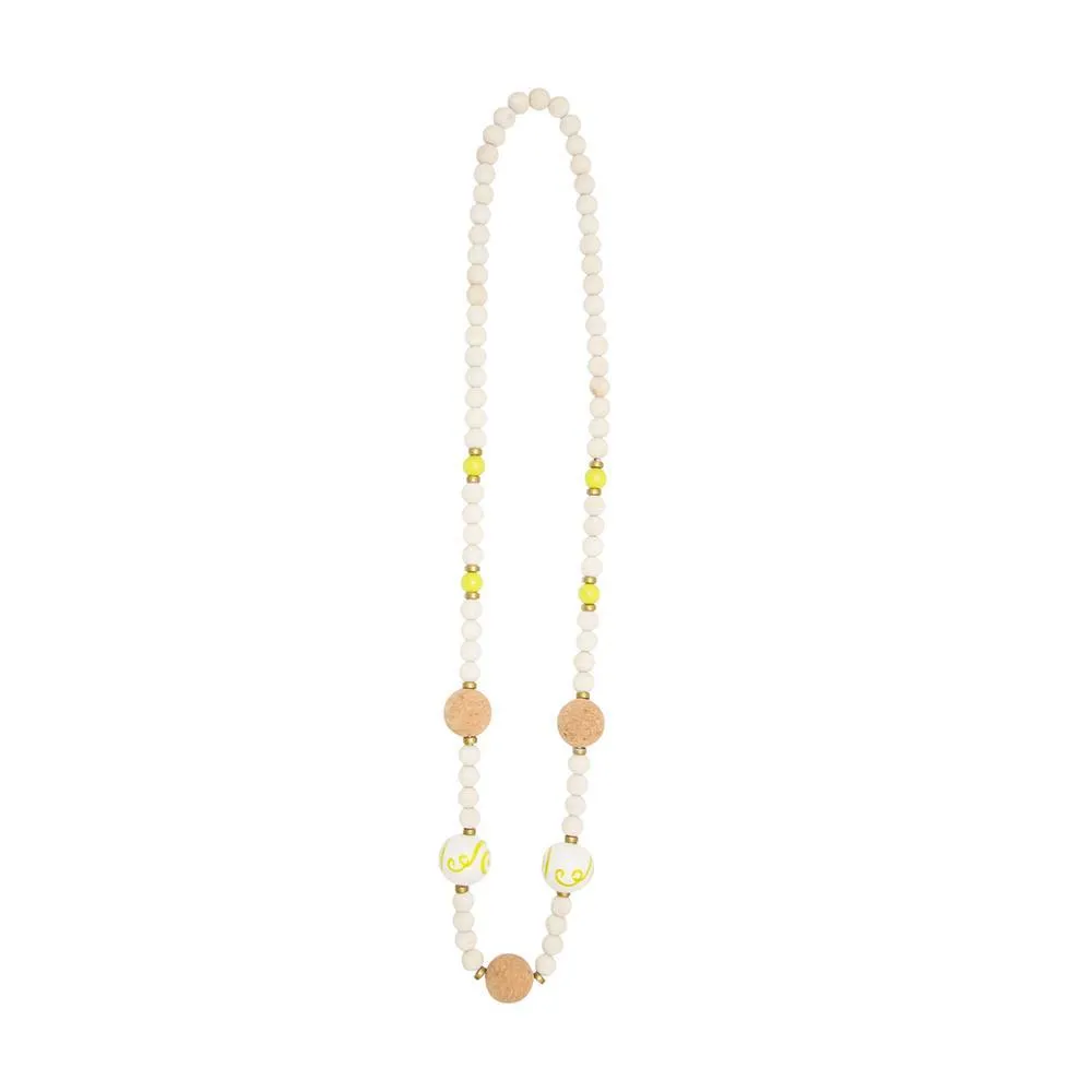 Cork Bead Necklace
