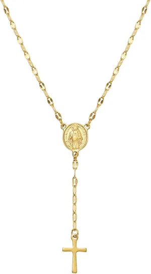 Cross Necklace for Women, 18k Gold/Silver Plated Cross Pendant Simple Layered Gold Necklaces for Women Mom Mothers Day Gifts