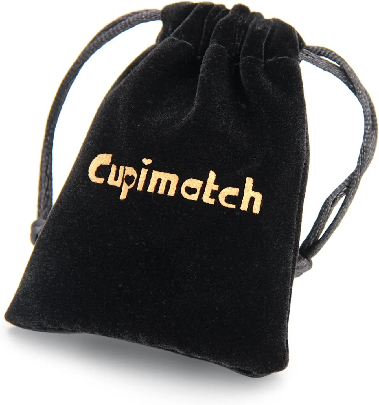 Cupimatch Promise Rings for Couples: Puzzle Ring Couple Wedding Bands Valentine's Day Jewelry Gift Silver