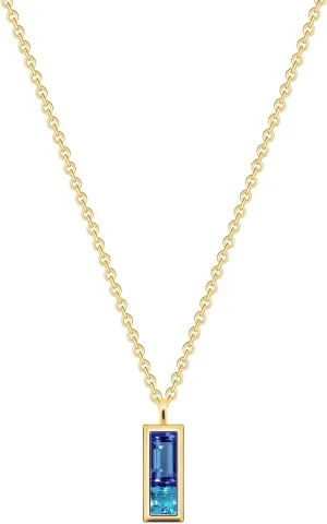 CZ Diamond Pendant Necklace for Women, Handmade 18k Real Gold Plated Dainty Necklaces Circle Cross Leaf Pearl Aesthetic Simple Gold Necklace Jewelry Gifts for Women Female