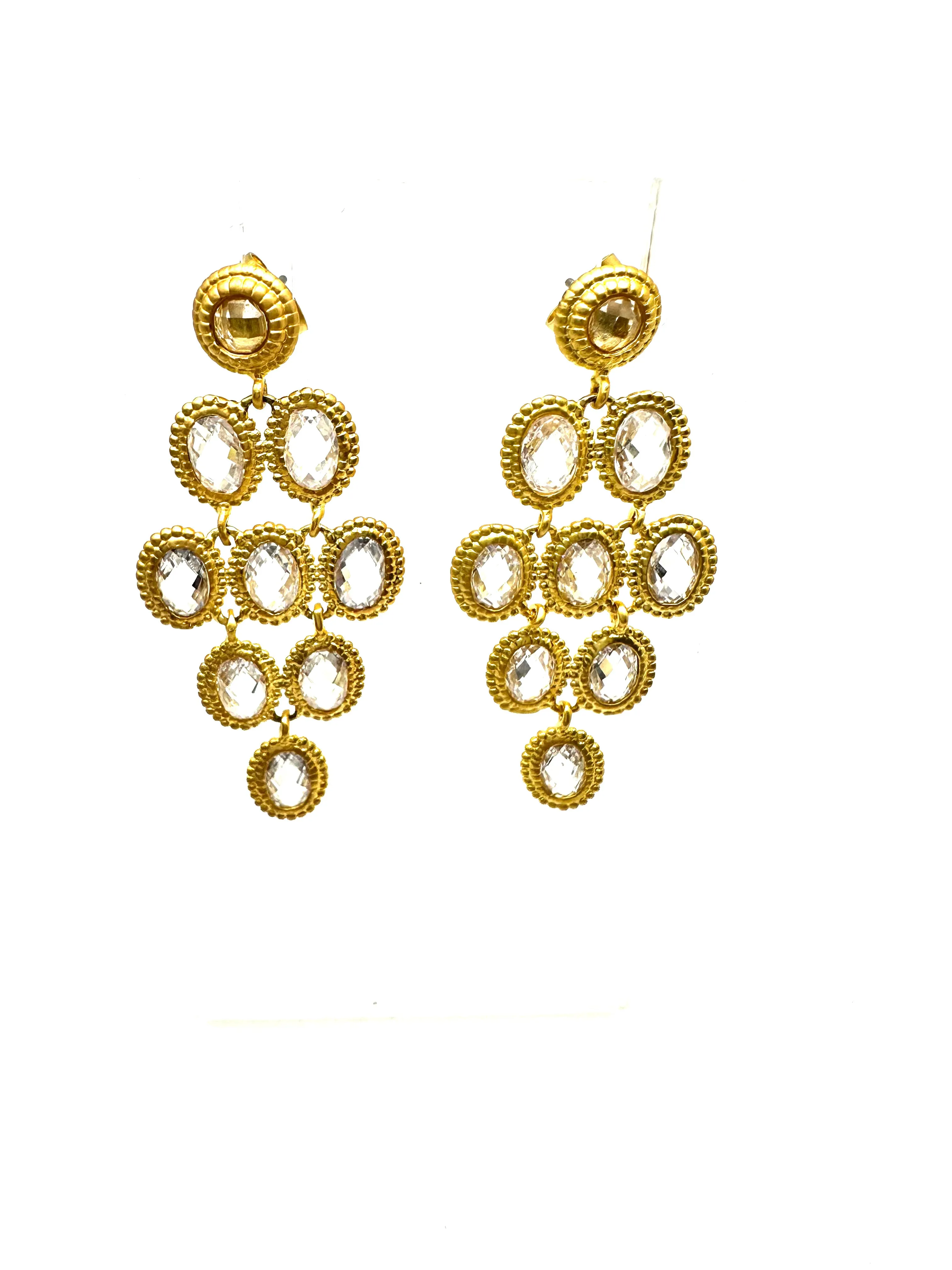 Dripping in Diamonds Earrings