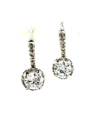 Euro Halo Earrings