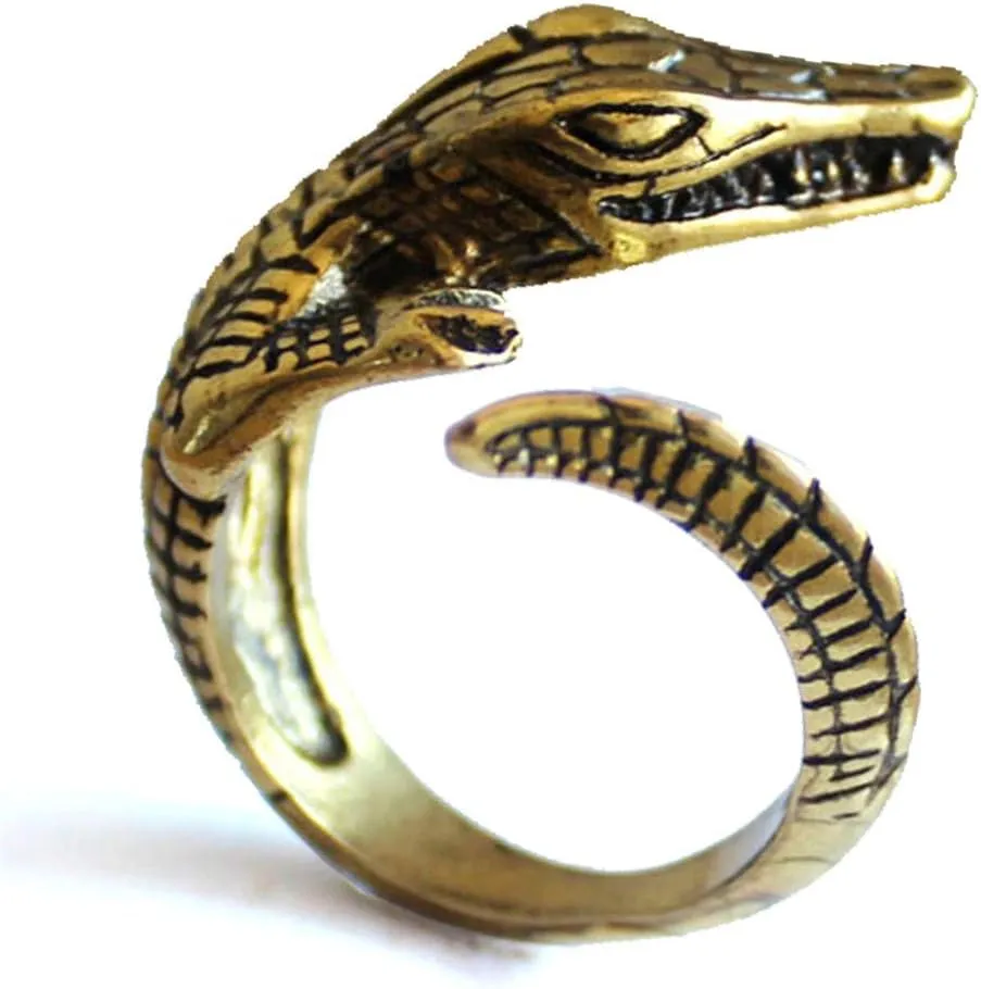 Exaggerated Dragon Crocodile Alligator Earrings Dangle Personalized Crocodile Animal Drop Earrings Stud for Women Gothic Jewelry