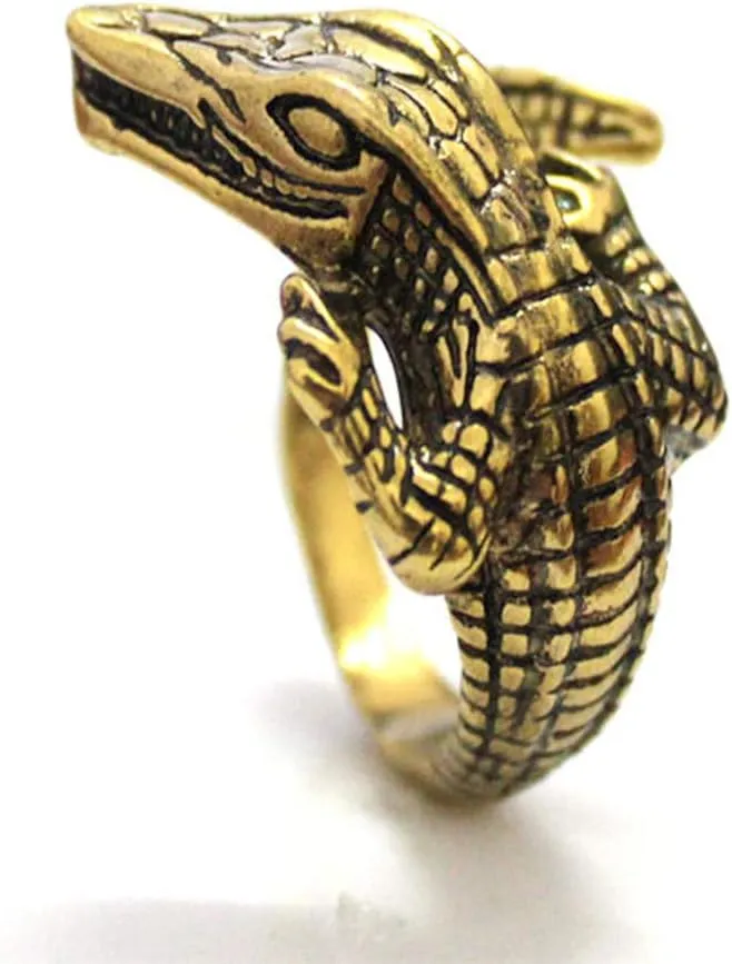 Exaggerated Dragon Crocodile Alligator Earrings Dangle Personalized Crocodile Animal Drop Earrings Stud for Women Gothic Jewelry