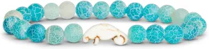 Fahlo Drift Bracelet Manatee Tracking Bracelet, Elastic, Supports Clearwater Marine Aquarium, one Size fits Most for Men and Women