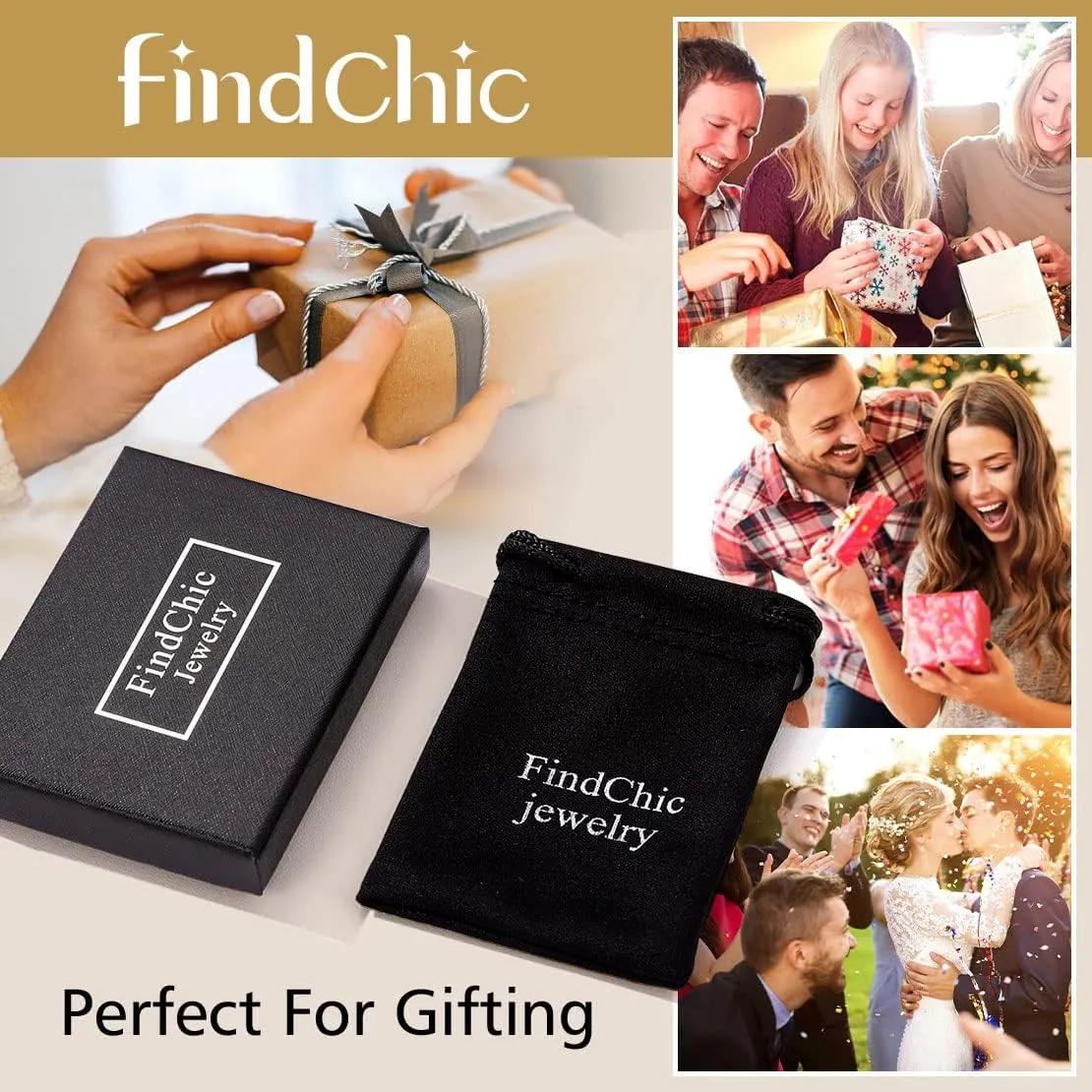FindChic Hypoallergenic Sterling Silver Small Bar/Dot/Triangle/Butterfly/Lightning Studs Earrings Minimalist Geometric Jewelry Valentine Gifts for Women Men Girls, with Gift Box