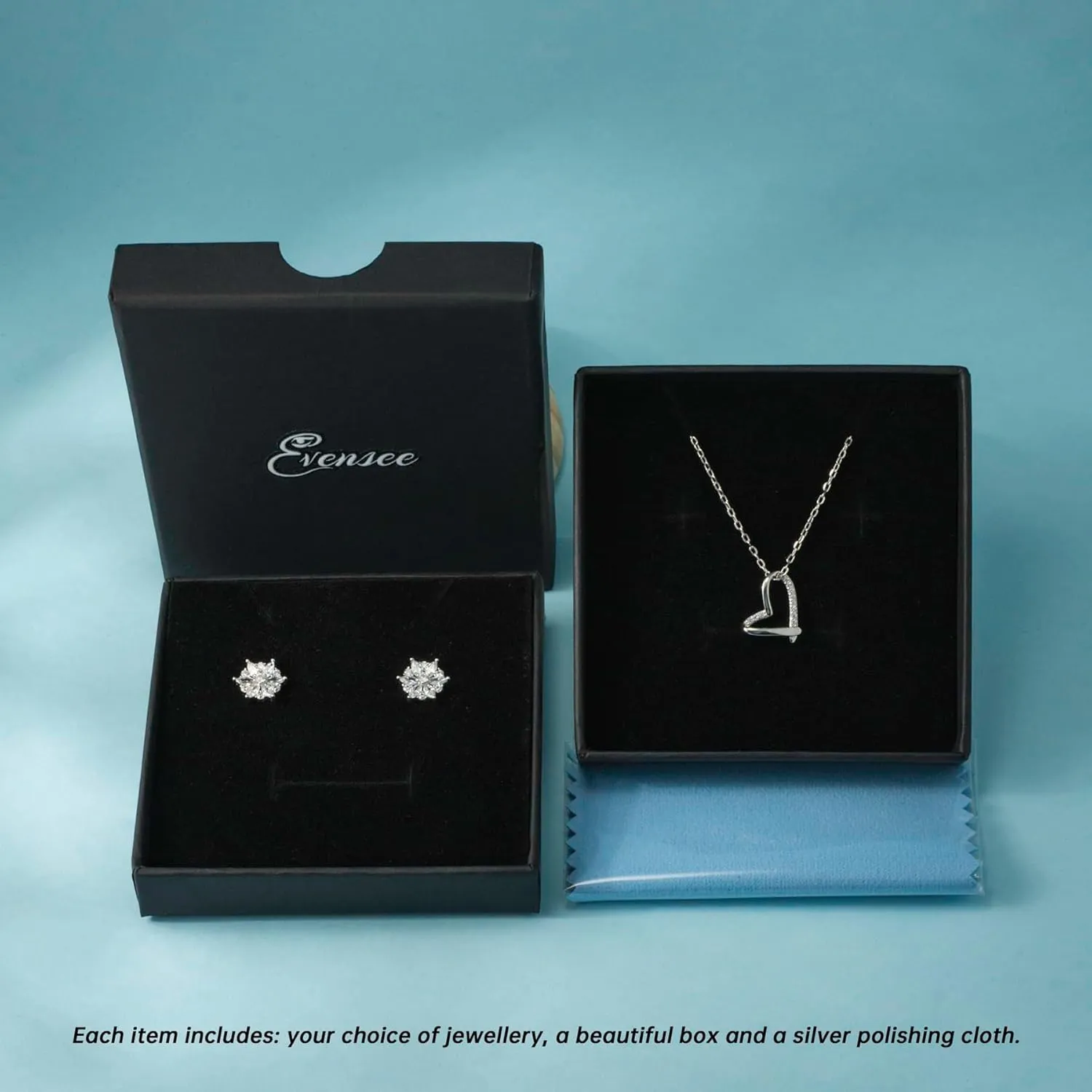 Four Leaf Clover Earrings 925 Sterling Silver for Women,Stud Earrings Jewelry with Black Onyx and Mother of Pearl,Elegant Gift for Her
