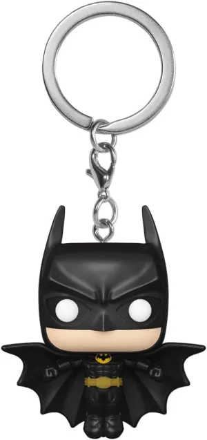 Funko POP! Keychain: Batman's 85th Anniversary - Batman - (Soaring) Novelty Keyring - Collectable Mini Figure - Stocking Filler - Gift Idea - Official Merchandise - Movies Fans - Backpack Decor