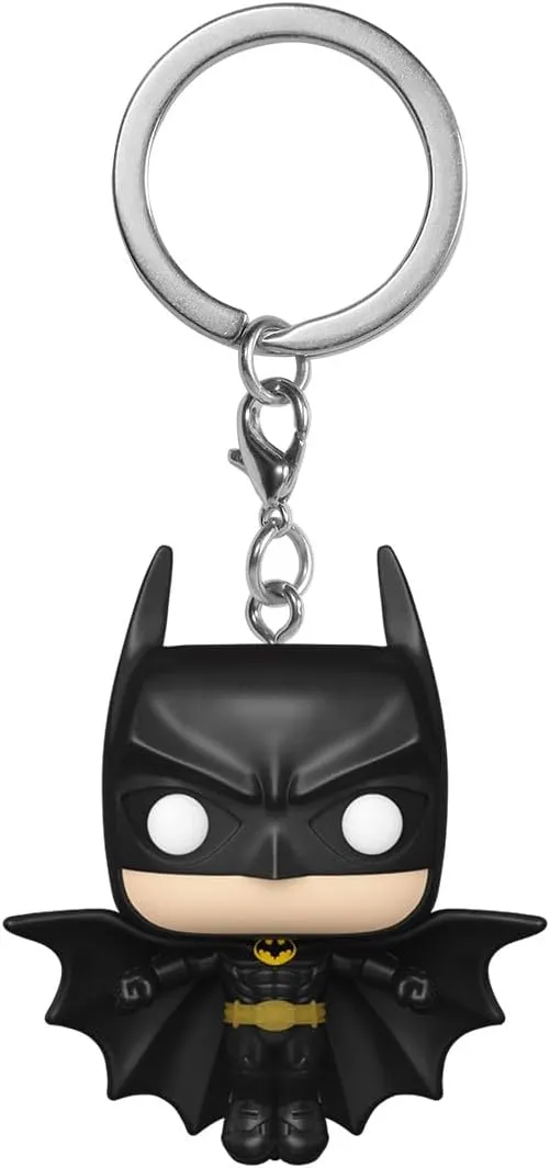 Funko POP! Keychain: Batman's 85th Anniversary - Batman - (Soaring) Novelty Keyring - Collectable Mini Figure - Stocking Filler - Gift Idea - Official Merchandise - Movies Fans - Backpack Decor
