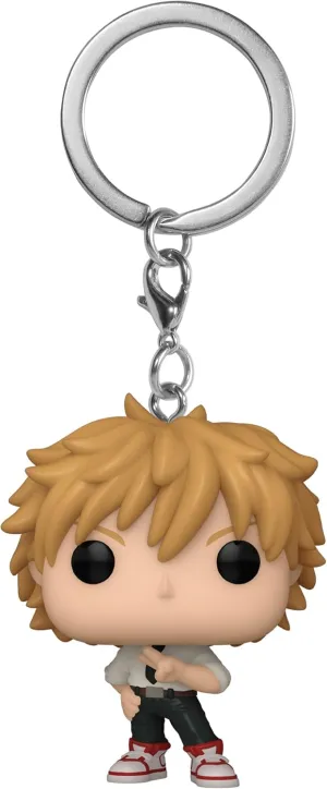 Funko POP! Keychain: CSM - Denji - Chainsaw Man Novelty Keyring - Collectable Mini Figure - Stocking Filler - Gift Idea - Official Merchandise - Anime Fans - Backpack Decor
