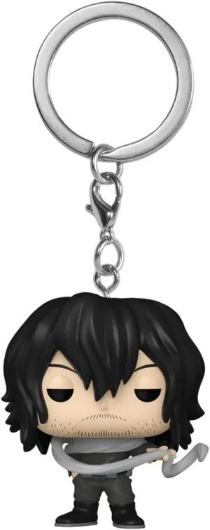 Funko POP! Keychain: MHA - Shota Aizawa - My Hero Academia Novelty Keyring - Collectable Mini Figure - Stocking Filler - Gift Idea - Official Merchandise - Anime Fans - Backpack Decor