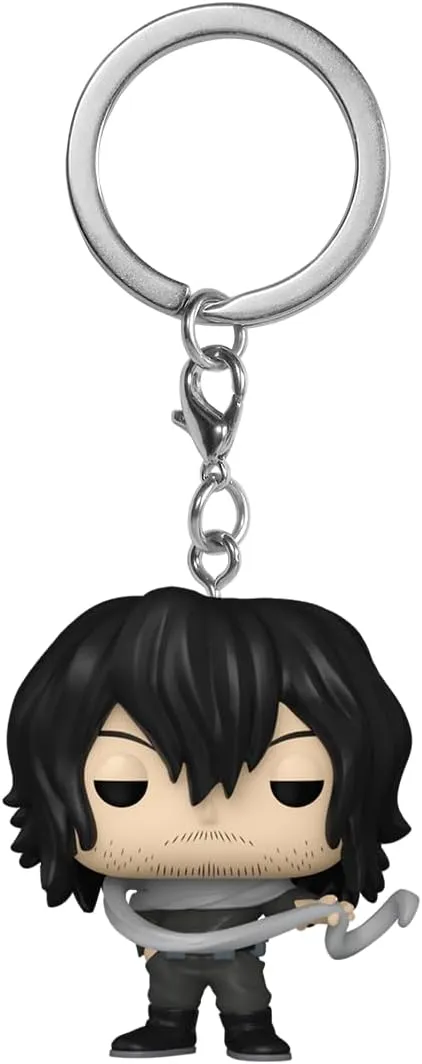 Funko POP! Keychain: MHA - Shota Aizawa - My Hero Academia Novelty Keyring - Collectable Mini Figure - Stocking Filler - Gift Idea - Official Merchandise - Anime Fans - Backpack Decor