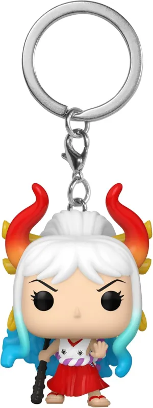 Funko POP! Keychain: One Piece - Yamato Novelty Keyring - Collectable Mini Figure - Stocking Filler - Gift Idea - Official Merchandise - Anime Fans - Backpack Decor