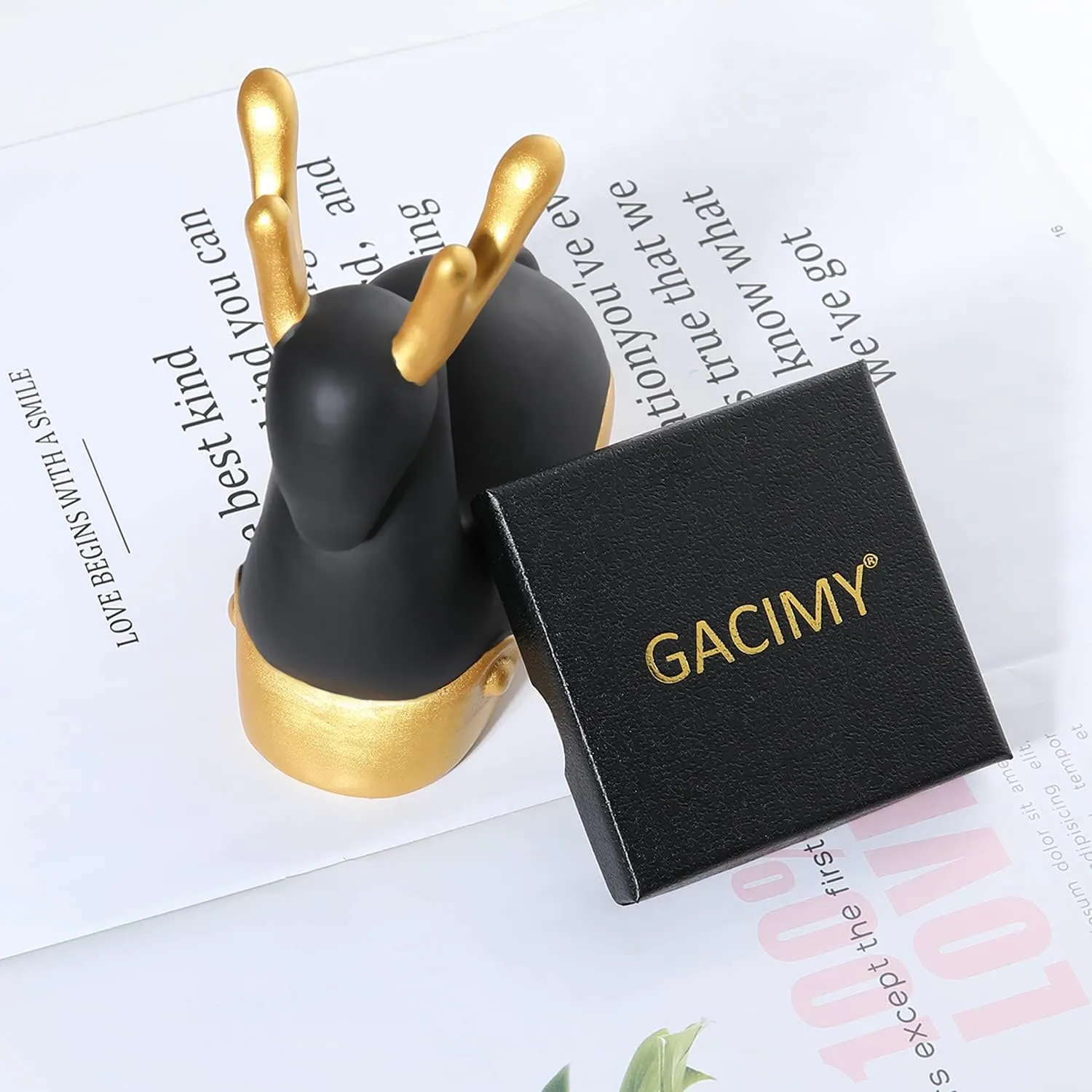 Gacimy Chunky Gold Hoop Earrings for Women 14K Real Gold Plated, 925 Sterling Silver Post Hoops for Women