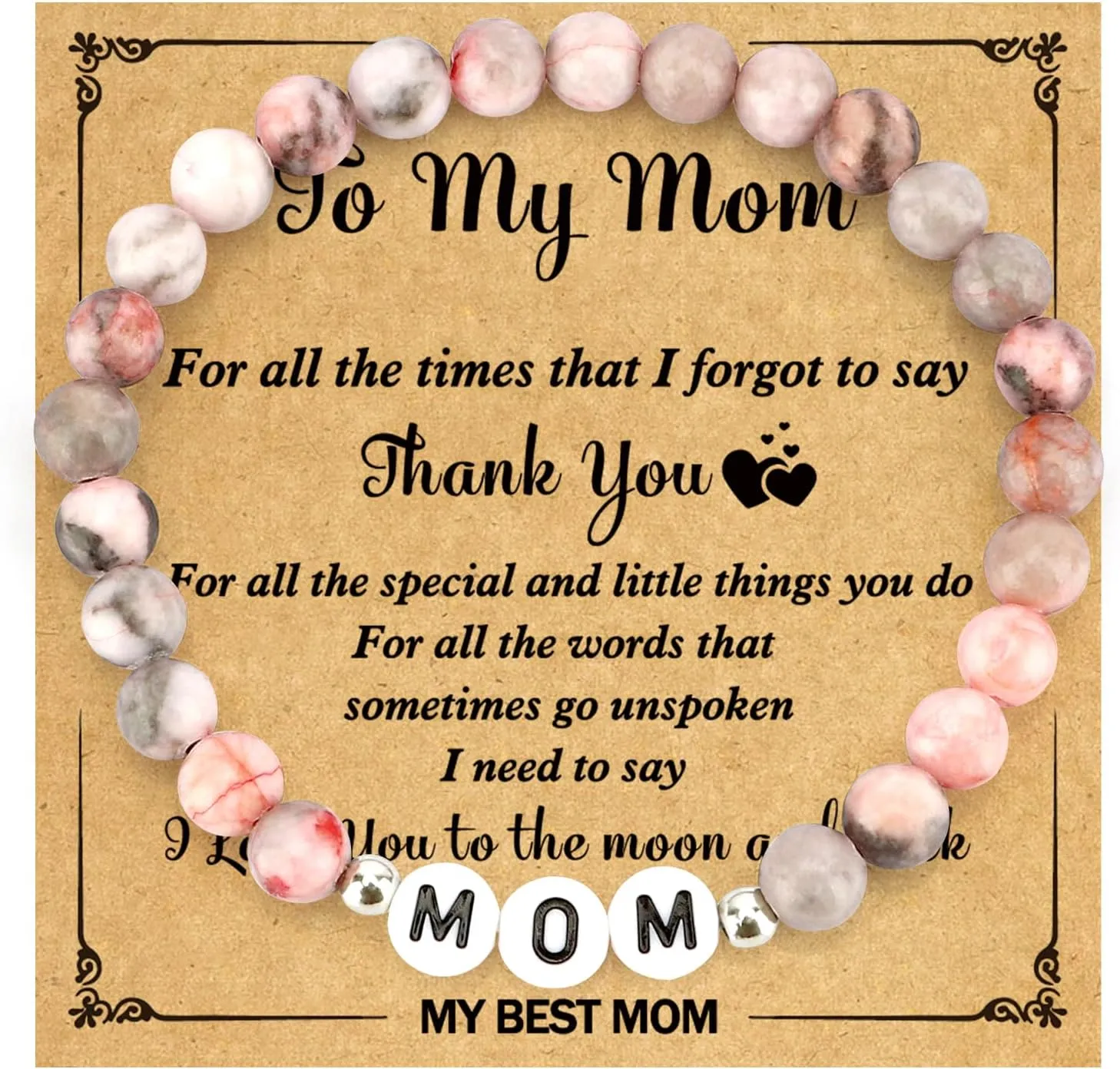 Gifts for Mom Stocking Stuffers Christmas Gifts Bracelets for Mom Birthday Gifts for Mom Gifts from Daughters Bonus Mom Gifts Boy Mom Gifts Best Mom Gifts for Mom from Son Christmas Gifts for Mom