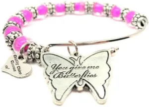 Glass Beaded Fashion Statement Necklace