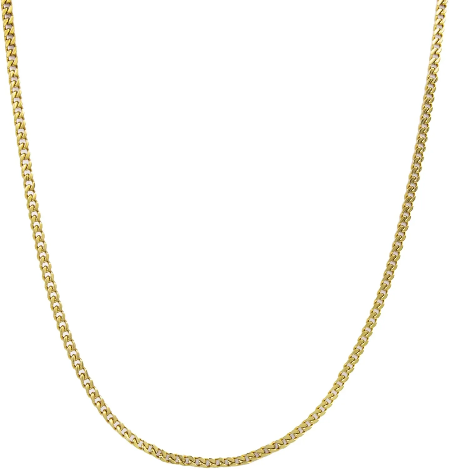 GLD Cuban Link Chain for Men and Women - 2MM - 8MM Gold-Plated Yellow and White Gold - Designed in Miami - Built to Last