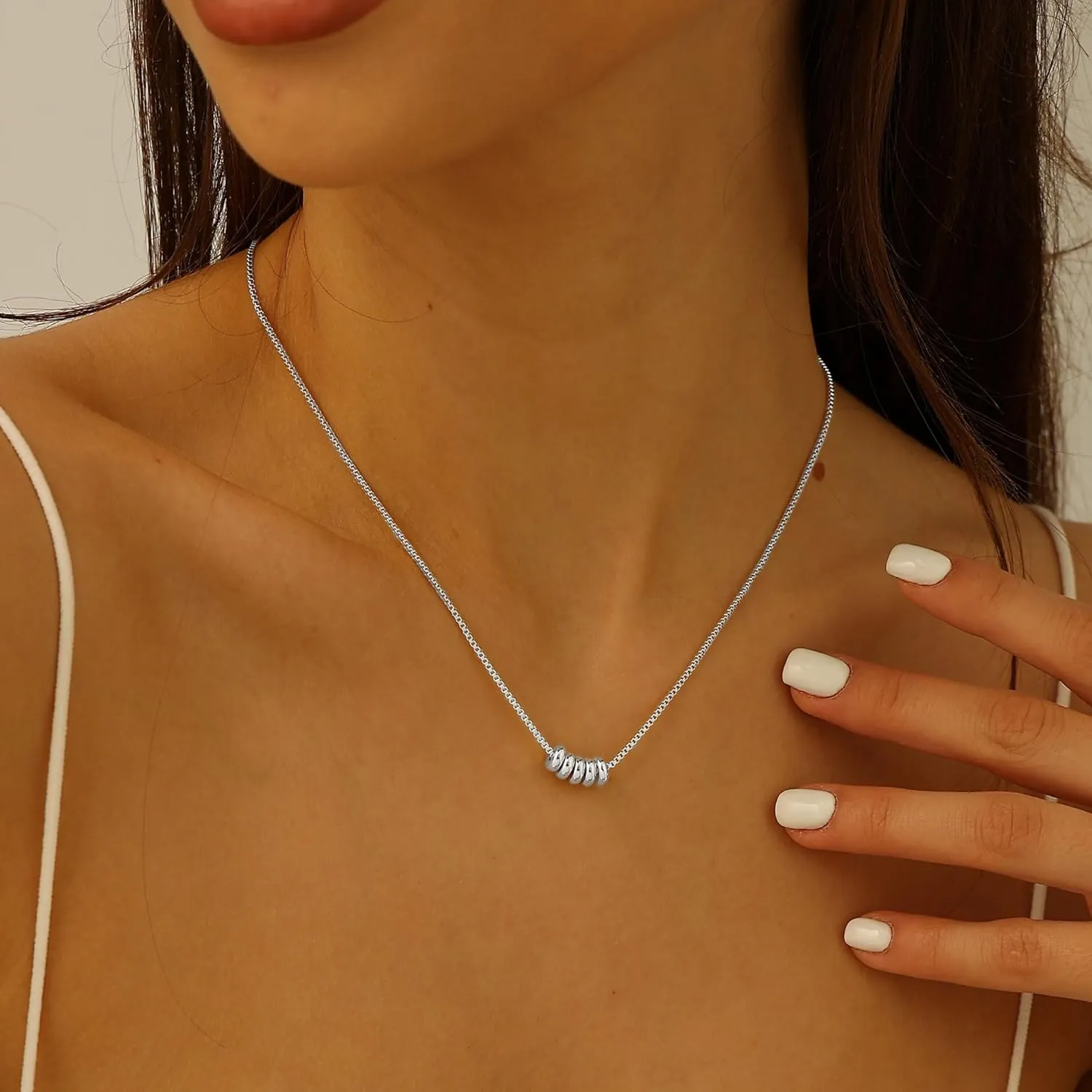 Gold Necklace for Women, 14k Gold Dainty Star of David Flower Sun Evil Eye Infinity Design Simple Pendent Necklace