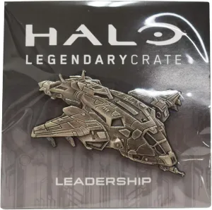 Halo Pelican Ship Grey Pin - Loot Crate
