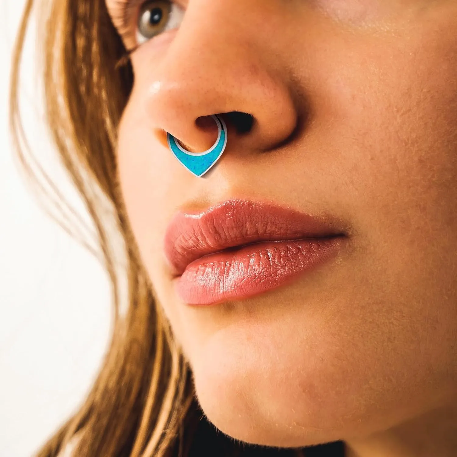 Hypoallergenic Nose Piercing Rings Collection: 316L Surgical Steel Hoop Earrings for Septum, Cartilage, Hinged Helix, Rook, Conch, Tragus, Lip