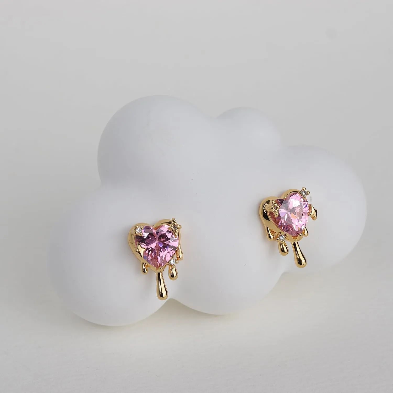 JeanBeau Pearl Flower Leaf Stud Earrings for Women Statement Cluster CZ Pearls Earing Gold Plated Sterling Silver Wedding Prom Birthday Fashion Jewelry Gift