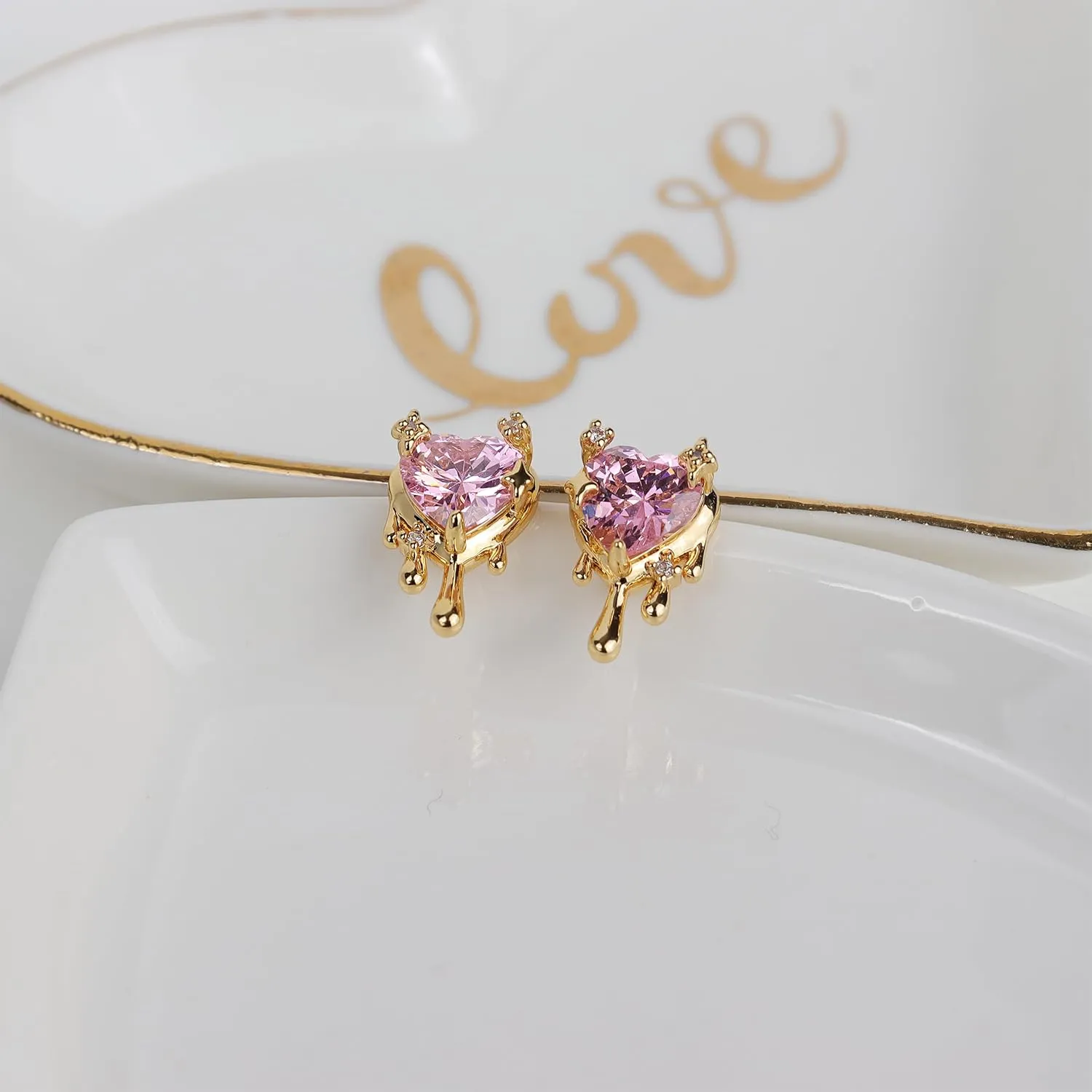 JeanBeau Pearl Flower Leaf Stud Earrings for Women Statement Cluster CZ Pearls Earing Gold Plated Sterling Silver Wedding Prom Birthday Fashion Jewelry Gift