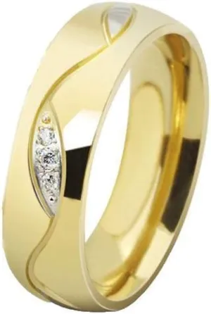 Jeulia Titanium Stainless Steel Couple Ring Set Custom Engraved Wedding Band Rings Domed Personalized Name Rings Engagement Promise Band for Men Women